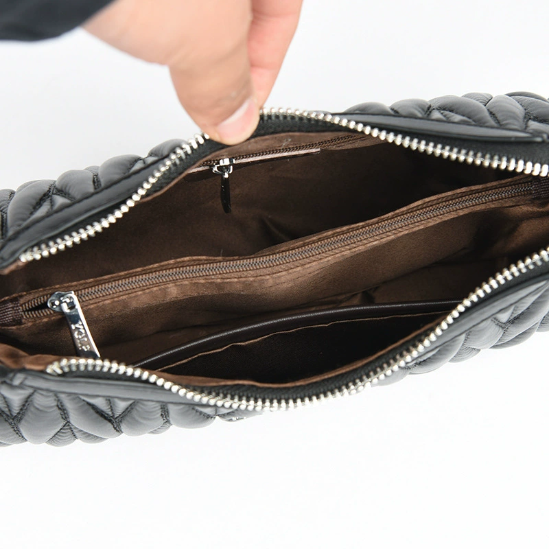 One-shoulder bag with diamond pattern, bag strap, shoulder bag, high-quality style
