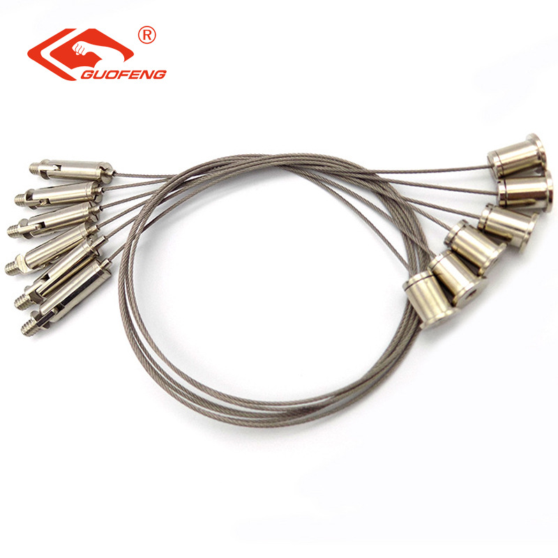 Suministro directo de fábrica de accesorios universales para faros, soportes de cable de 1.5 para iluminación de carpas de cultivo, cuerdas para colgar