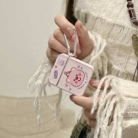 可爱小羊皮Airpodspro2保护壳磁吸防掉盖苹果Airpods1/2