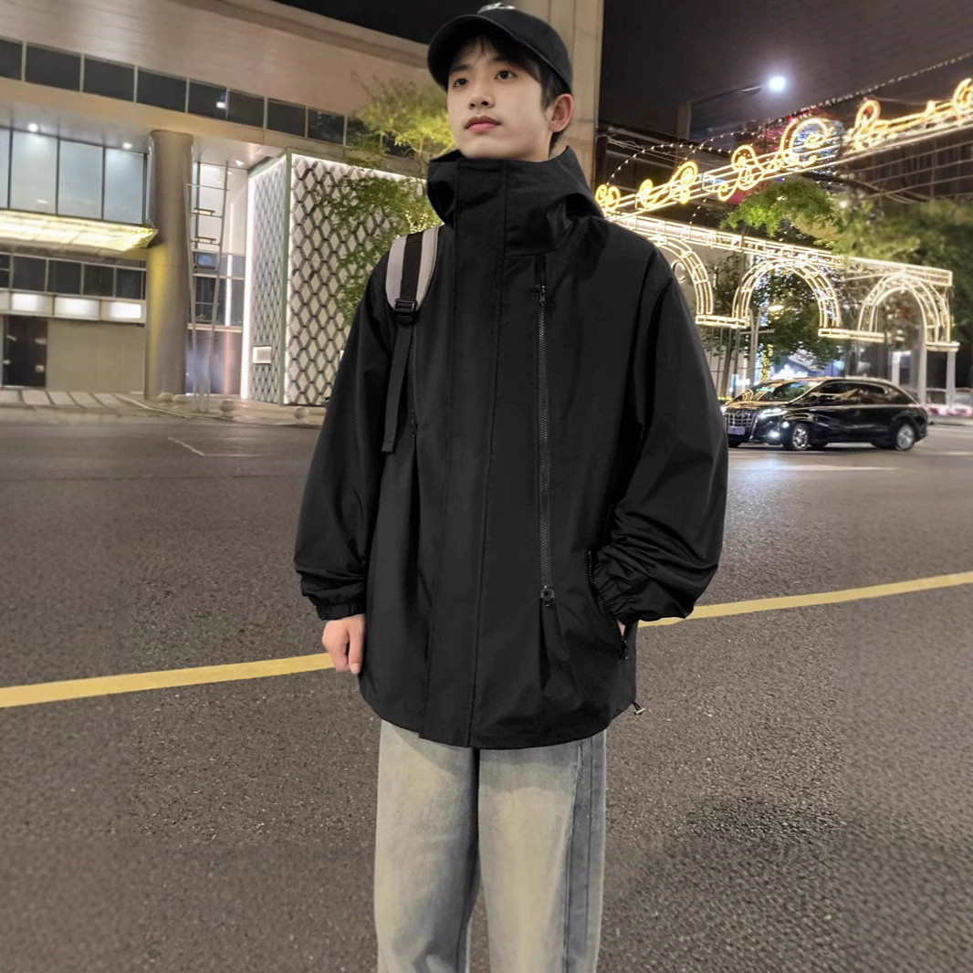 Штурмовая одежда для мужчин осень-зима новая ветрозащитная водонепроницаемая куртка на молнии