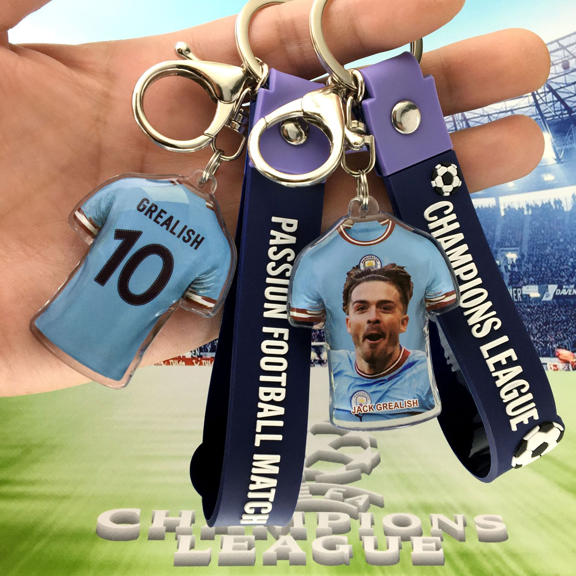 曼城-10#杰克·格里利什+墨蓝手带