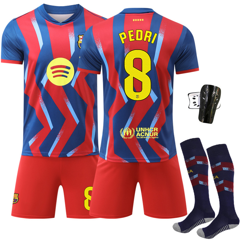 Conjunto de Uniforme de Fútbol N° 10 de Poliéster para Deporte y Fútbol