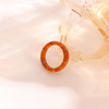 Retro resin, fashionable ring, European style, simple and elegant design, internet celebrity, wholesale