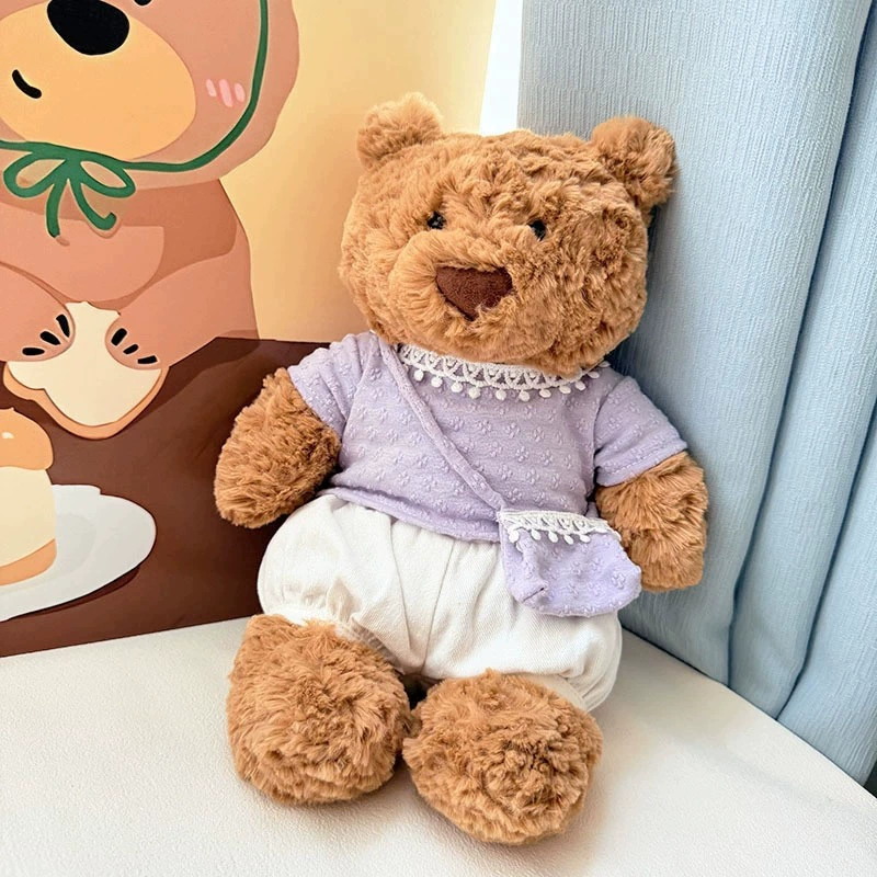 Котята Барселона Bear Clothes Барселона Bear Clothes Фланелевые пижамы Набор eye mask Cute Dressup