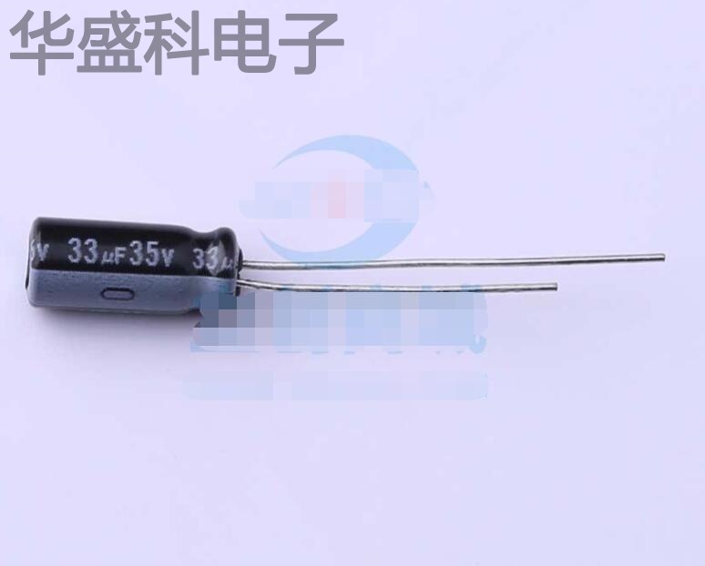 UVR1V330MDD 描述 33uF 35V 引线型铝电解电容 厂家直销