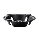 燃气灶配件炉架防滑架煤气灶防滑防风锅架子铸铁隔热圈支架配件