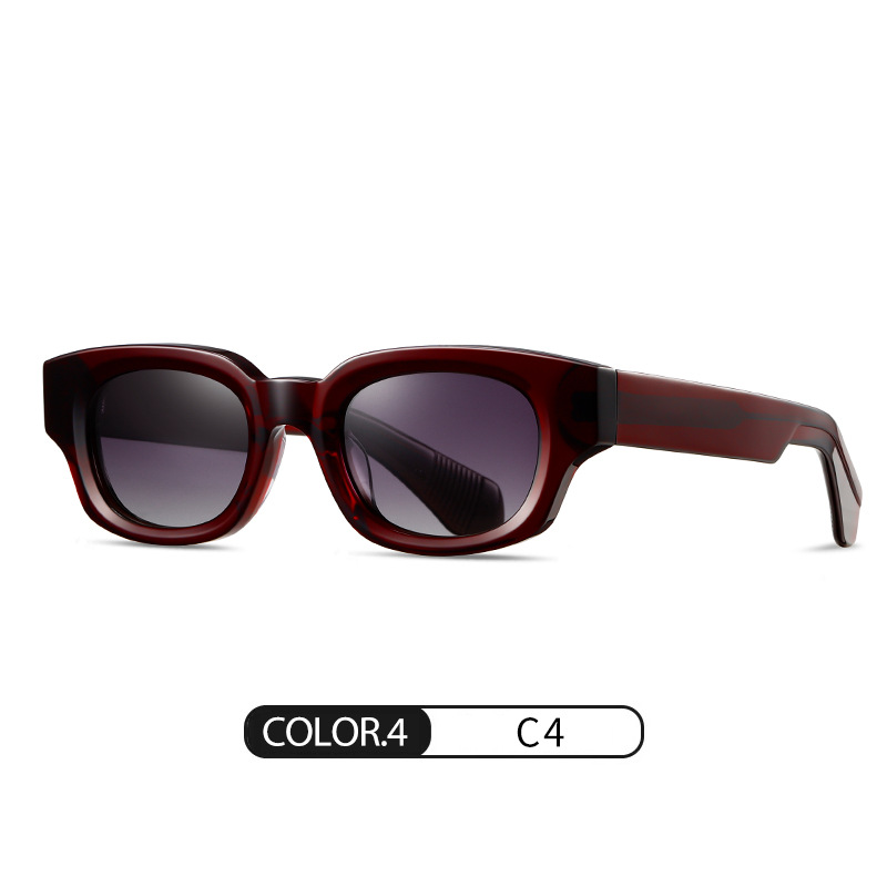 Nuevas gafas de sol polarizadas S32127 Gafas de sol de tablero de tiro callejero al aire libre de moda Gafas de sol para hombres y mujeres con el mismo estilo