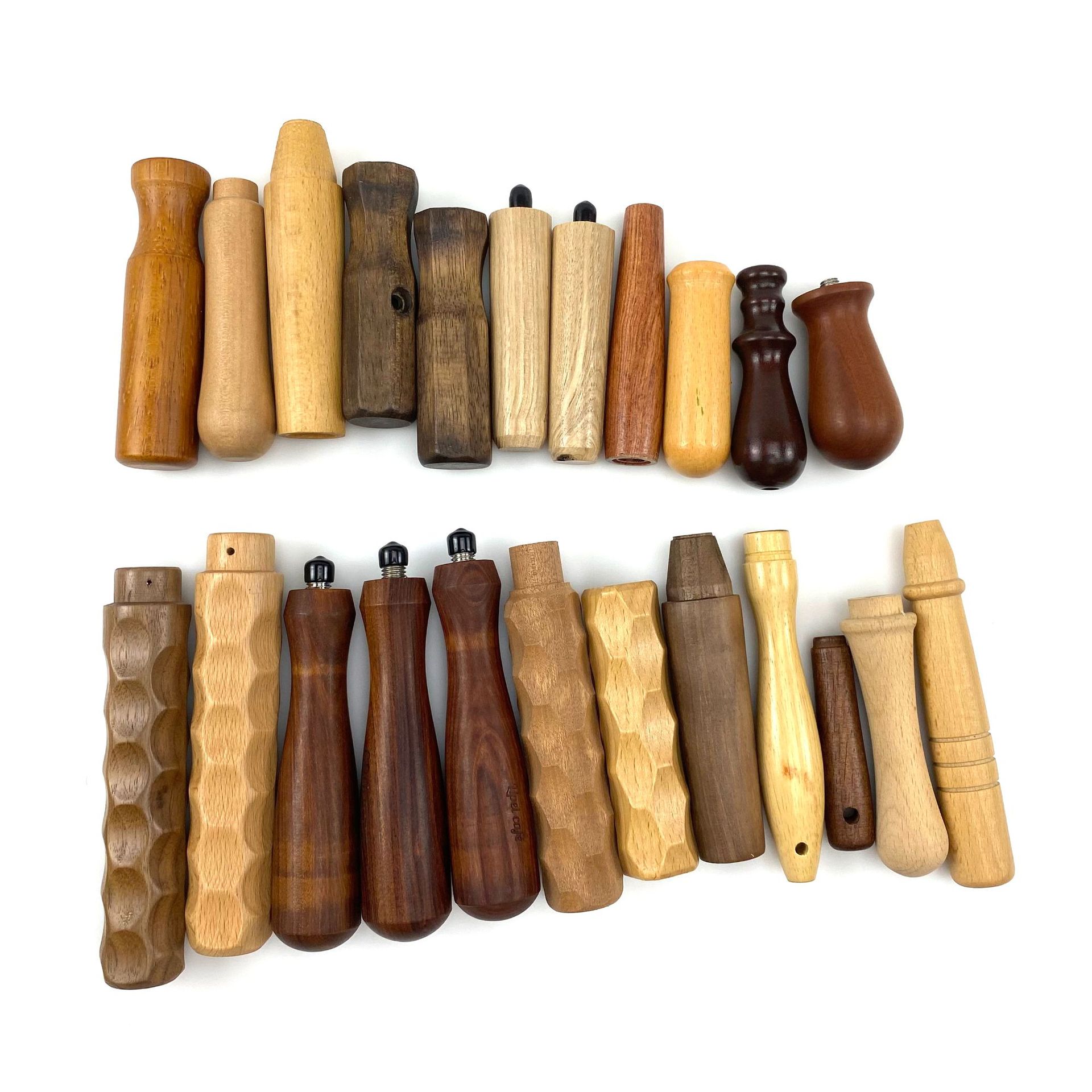 Mango de madera maciza, mango de nogal negro, mango de cuchillo, mango de orificio pasante, cepillo de maquillaje de madera, vaso de vidrio, utensilios de cocina, muebles, mango de madera