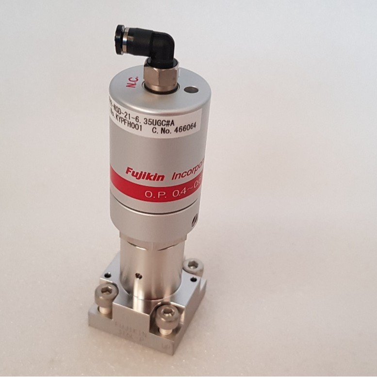 FUJIKIN 316L-P UP VALVE N.C.,O.P. 0.4 ~ 0.6MPa FPR-NSD-21-6.