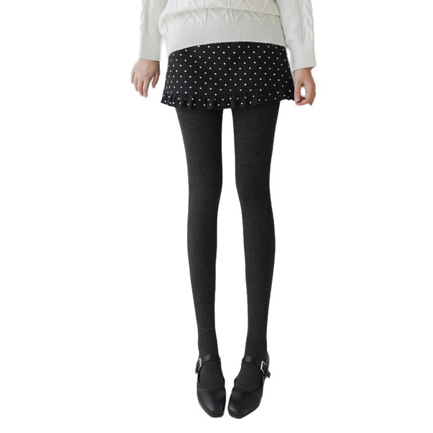 Хлопковое флисовое демисезонное legging, колготки