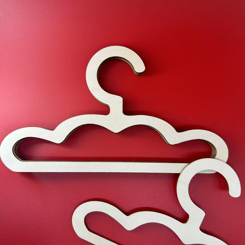Sınır ötesi INS İskandinav tarzı ahşap ayı bulut çocuk elbise askısı DIY bebek yaratıcı evcil hayvan çocuk elbise askısı