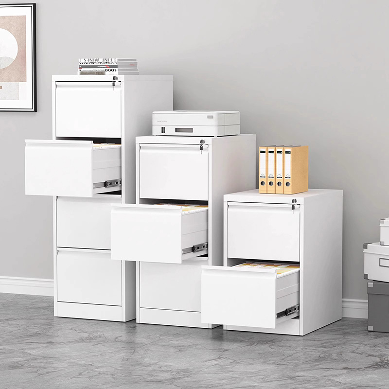 Amazon Hot Sale Mobile Cabinet Caja de tarjetas de acero Oficina Cabinet de archivos de hoja de hierro Cabinet de archivos de archivos de archivos A4FC