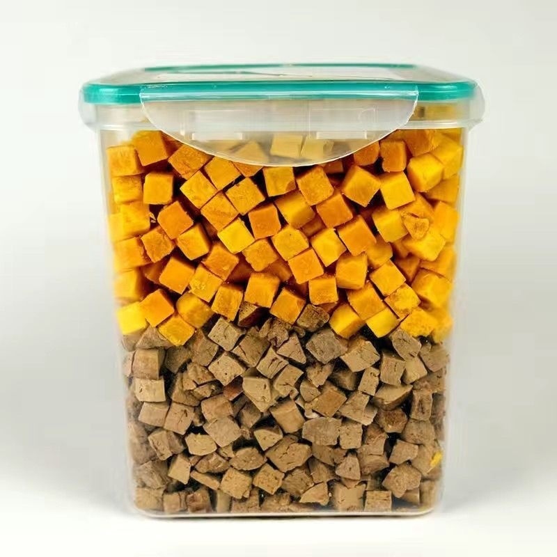 ✅ refrigerización congelada para gatos granos de pollo mascotas pechuga de pollo comida para perros para gatos caseros barril fuente de fábrica de refrigerios para gatos una pieza