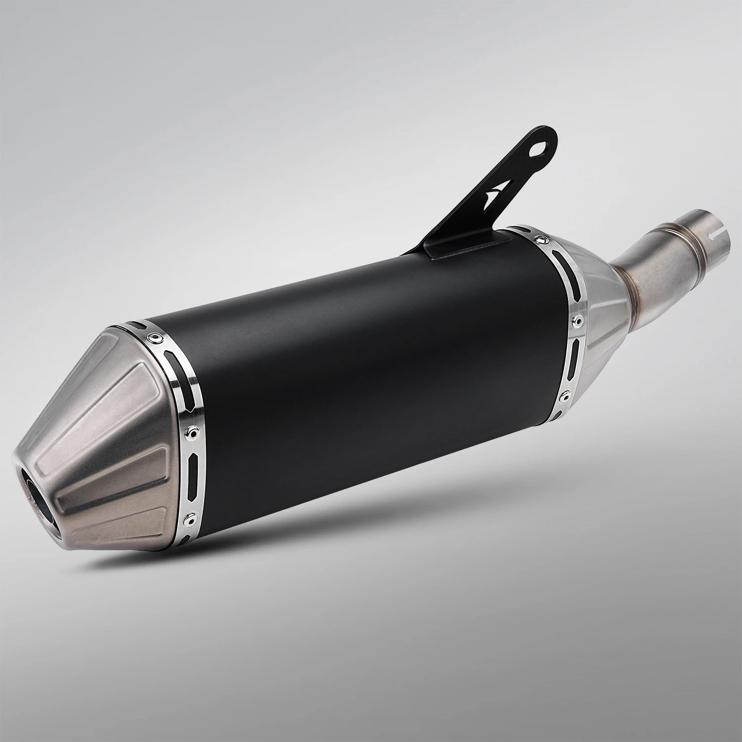 Suitable for Cfmoto 450Mt Motorcycle Exhaust Pipe Modification, Integrated Installation of the Middle and Tail Sections Without Damage