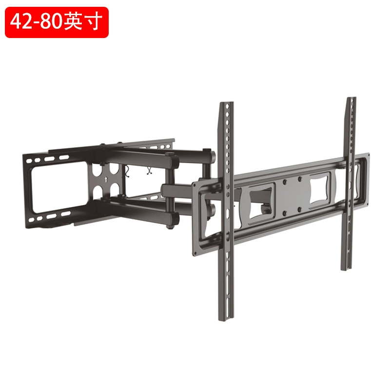 TV bracket 27-110 inch general-purpose TV telescopic hilling rack tilt angle can adjust TV telescopic bracket
