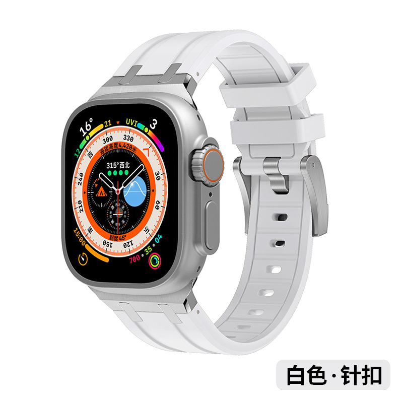 Para Apple iwatch Ultar Apple pulsera s987654 pulsera líquida pulsera de silicona pulsera S11