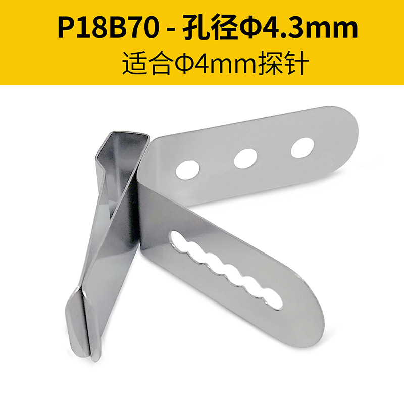 Clip de alimentos de acero inoxidable 304 accesorios de termómetro clip de barbacoa taza de agua clip de alimentos clip fijo soporte