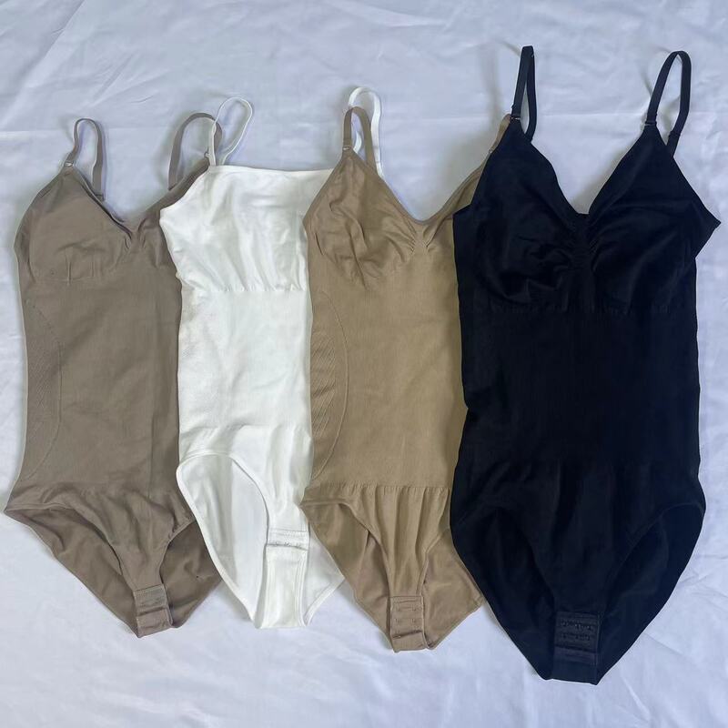 Foreign Trade Miscellaneous Styles Sexy Slim-Fit Bodysuits for Women Without Padding, with Tummy Control and Butt-Lifting Features. in Stock, Please Contact Customer Service before Placing an Order