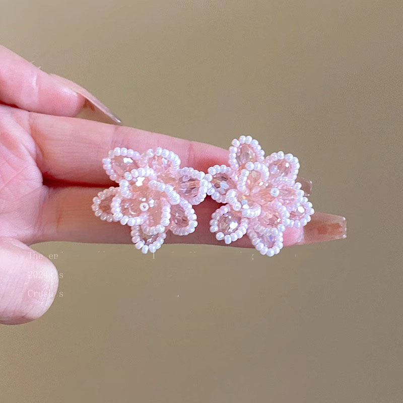 Crystal Pink Flower #110