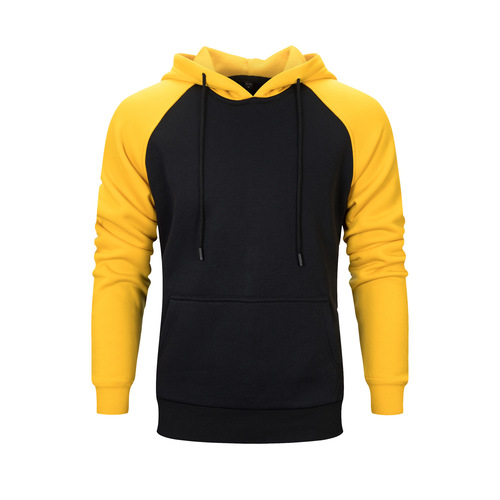 Men's Sweatshirt EU Size Imported New Men's Hooded Sweatshirt Crew Neck Fleece Couple's Sweatshirt Factory Supply WY39