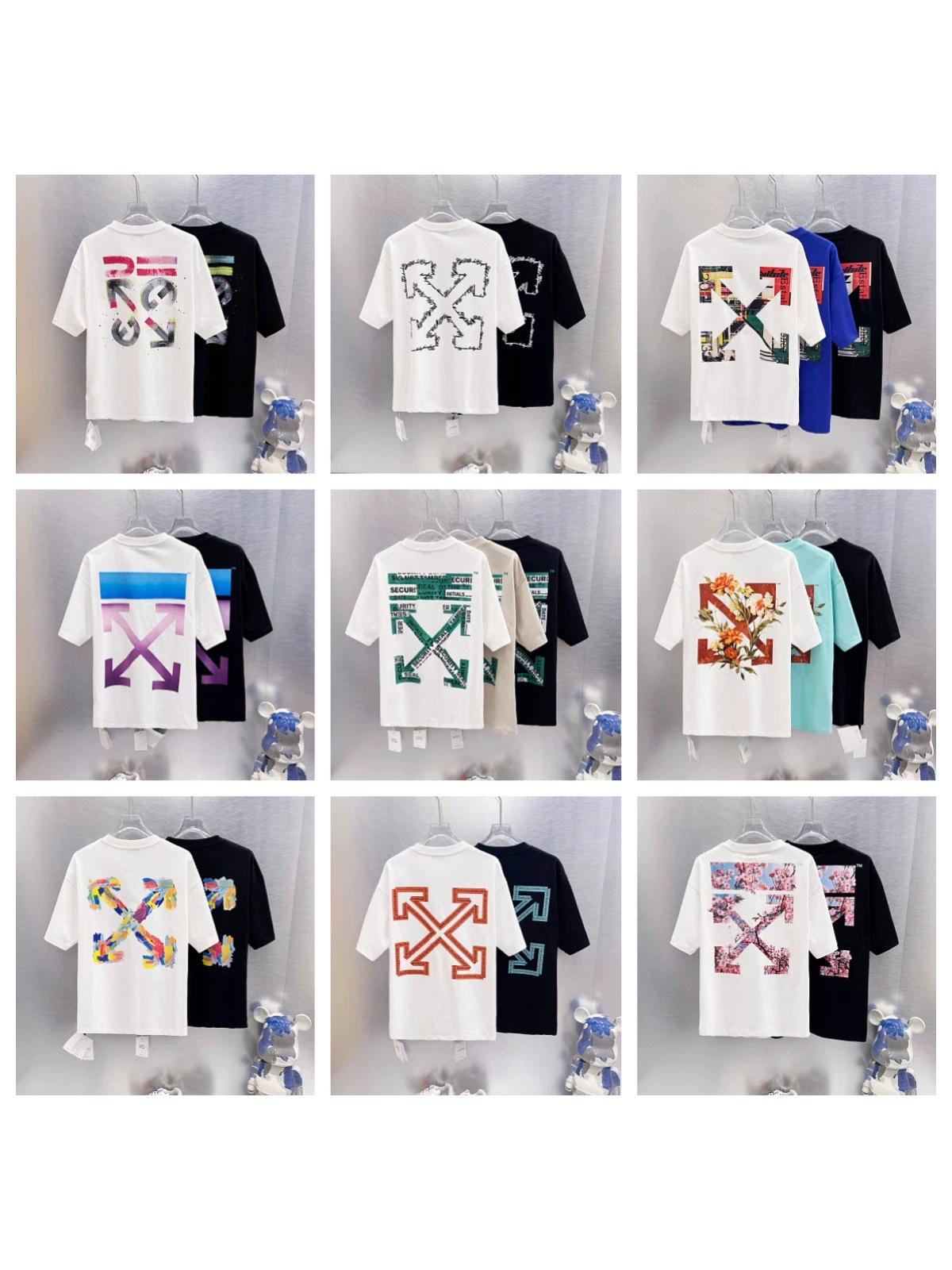 Cross-Border 2026 Summer New Sword-Head American Fashion Brand Retro Simple Printed T-Shirt for Men and Women