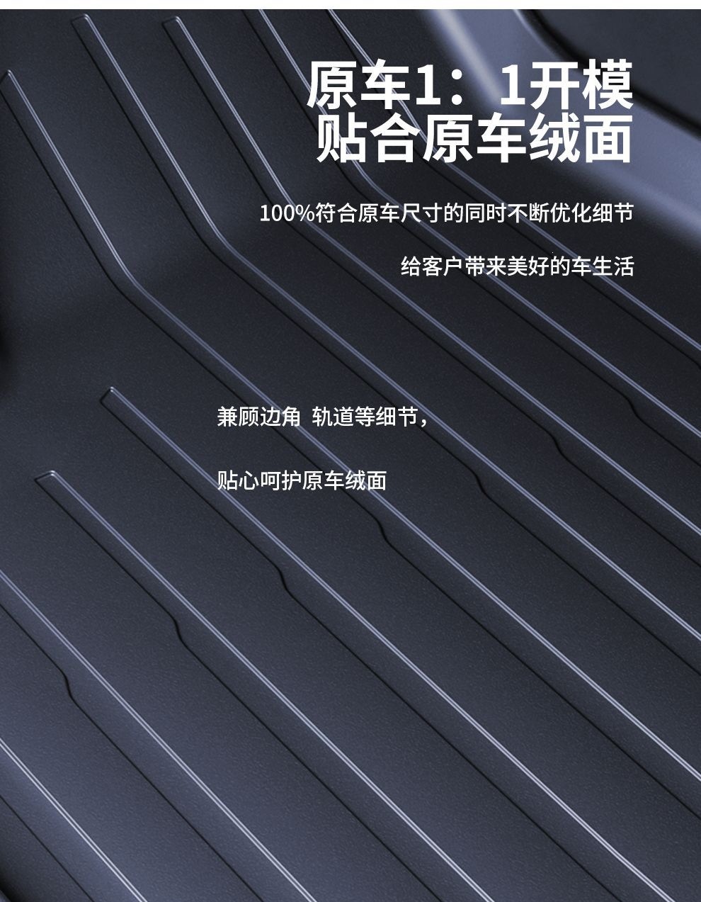 Suitable for Tesla Floor Mats, the Updated Version of Model 3Yl, Special Floor Mats, Full-Coverage Floor Mats, Tpe Interior Modification Parts