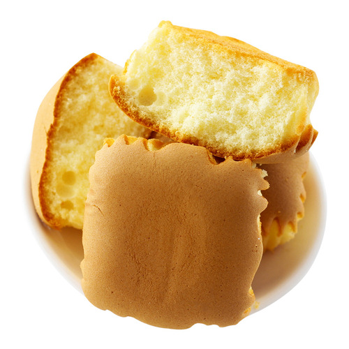 Xylitol Angel Food Cake Loaf Box Sugar-Free Food No Sugar for Sugar Avoiders Elderly and Middle-Aged People Snack for Special Meals