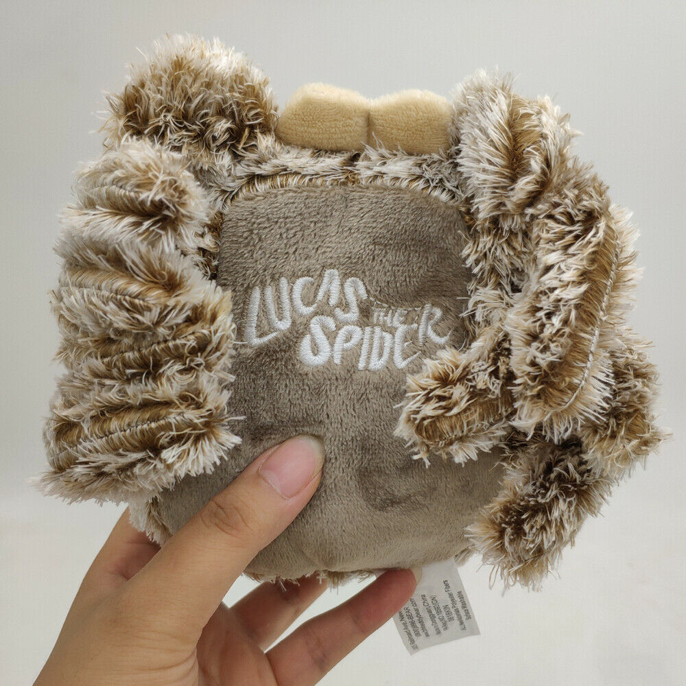 Muñeca de Peluche de Araña Lucas, Juguete de Peluche para Niños, Lindo, Spider, Muñeca Reptil Adorable