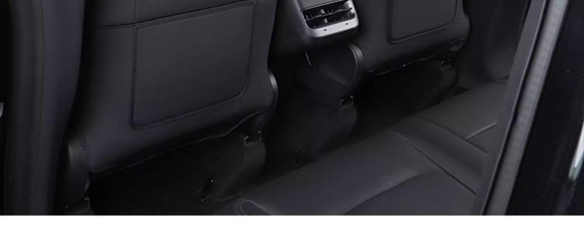 Suitable for Tesla Model Y/3 New Version Seat Anti-Kick Pad Rear Protective Cover Front Backrest Panel Interior Decoration
