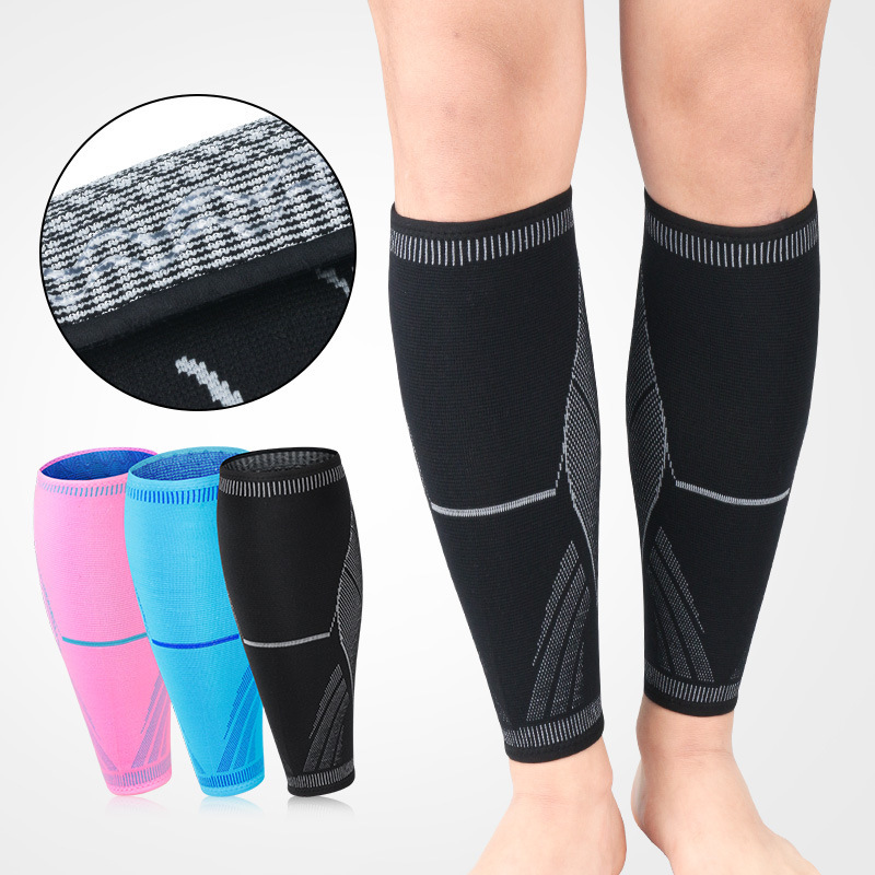 Wholesale Sports calf support knitted compression calf cover men's and women's outdoor basketball football mountaineering running leg support Wholesale Sports calf support knitted compression calf cover men's and women's outdoor basketball football mountaineering running leg support