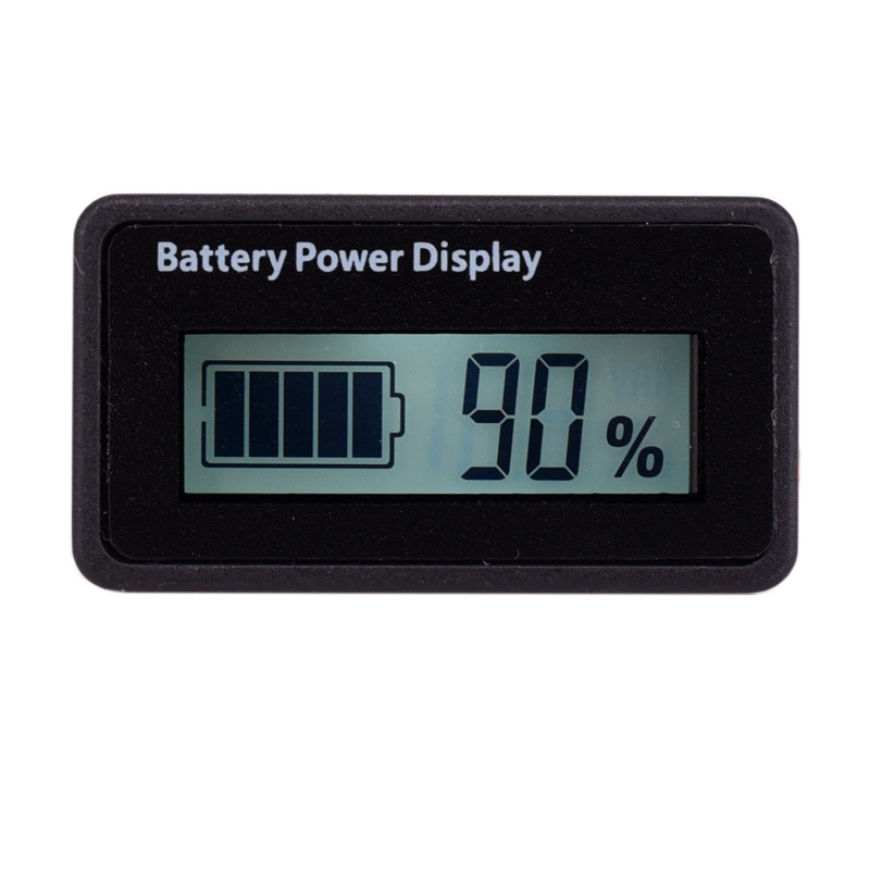Mini DC Voltage Meter Electric Bike Car Lead Acid Lithium Battery Universal 12V 12.6V 24V 48V