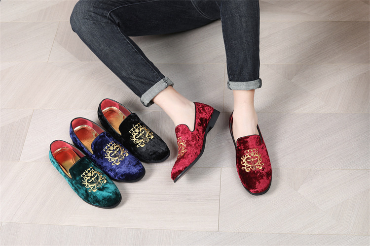 Männerschuhe Nei Gestickte Schong, Männer Slip-On Loafers, Summer No Stink Foot Slip On Ronn Zeh Casual Schong_voghion.com