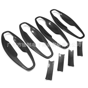 15-21 Honda Stepwgn RP3 RP5 karbon lifli xarici qapı qolu stikerləri