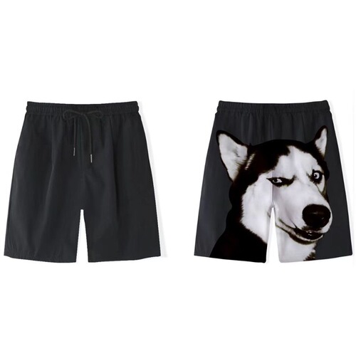 Dog shorts, couple's wear, golden shorts, husky shorts, summer croissants, sports pants, weird big pants
