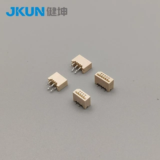 1.0mm间距FPC/FFC立式直插连接器 4P-30P排线接插件