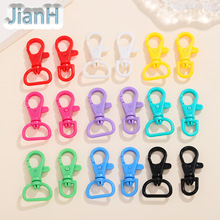 彩色塑料扣 可旋转钥匙扣 狗扣 多色背带扣DIY饰品配件塑料肩带扣