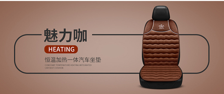 Car Seat Heating Cushion, Car Electric Heating Pad, 12V for Small Cars, 24V for Trucks, Multifunctional Electric