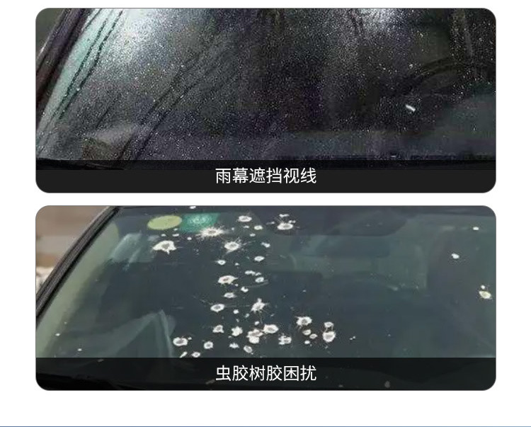 Car Glass Water Solution for Removing Oil Film and Insect Residue, Ethanol Formula, All-Season Glass Coating Cleaner, Anti-Freeze Wiper Fluid