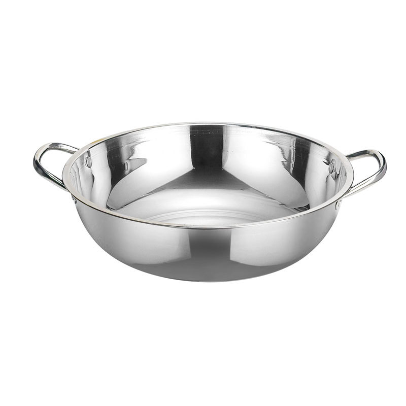Hotpot de acero inoxidable comercial con cubierta de banda de cocina