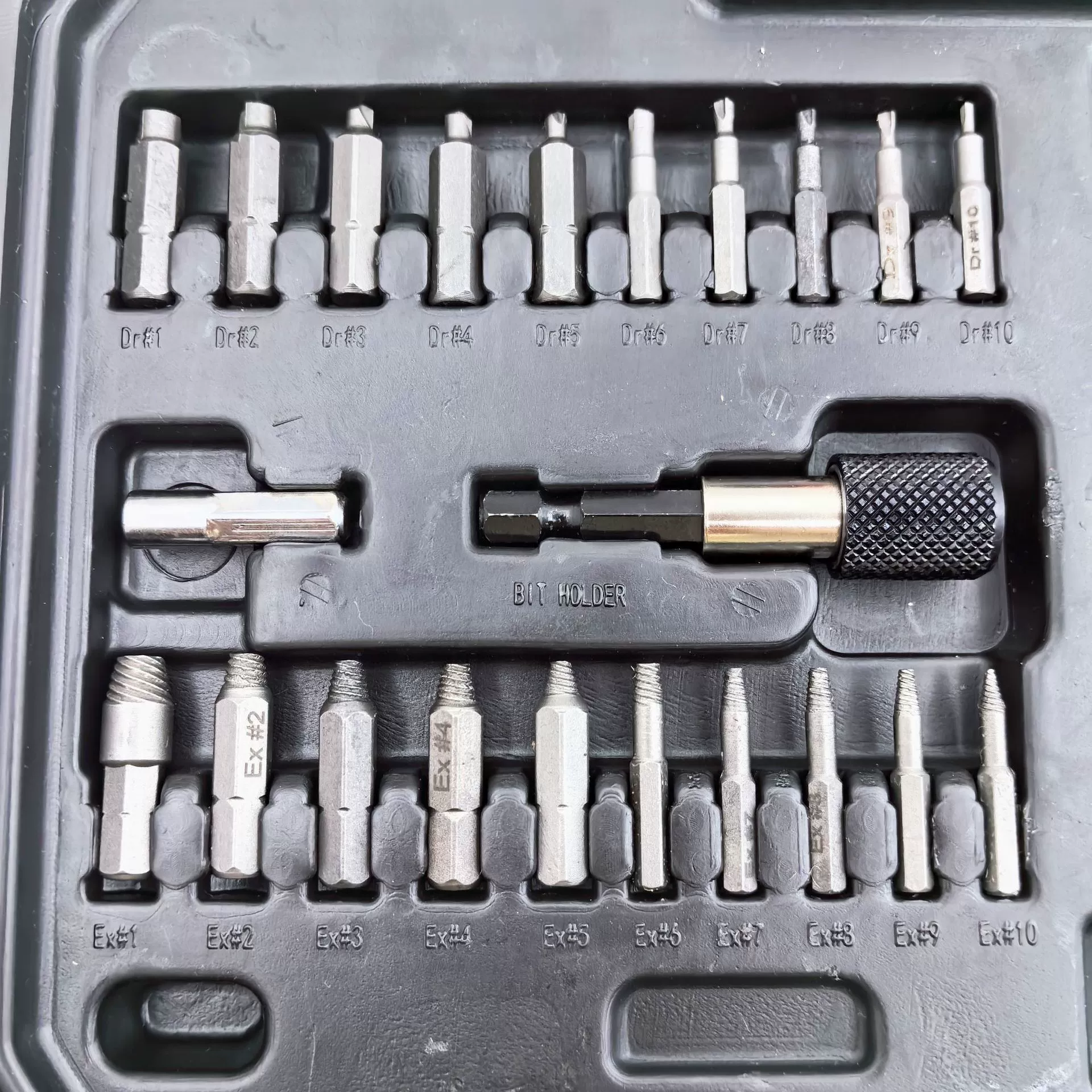 48 шт набор по extracting nut screw extractor sliding nut remover set twist drill disassembly tool disassembly