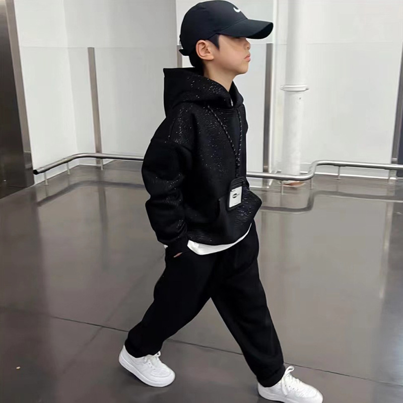 블랙 (후드 기모)