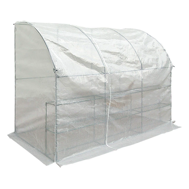 Полубоковая теплица мясистый балкон двор многослойная подставка для цветов в горшках теплица теплоизоляция стальная труба теплица непромокаемая и навес для антифриза