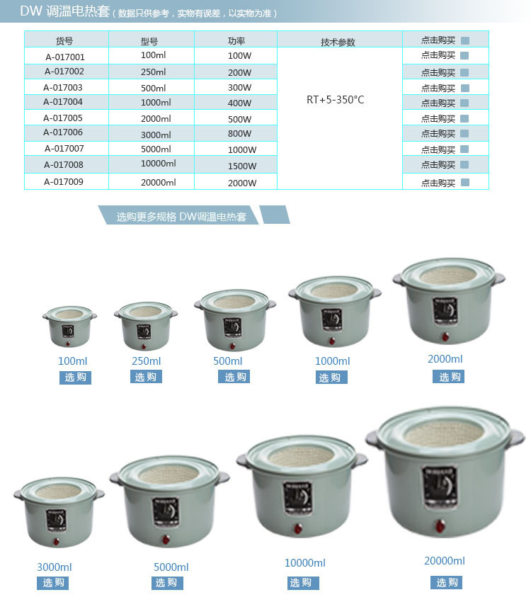 普通电热套说明2