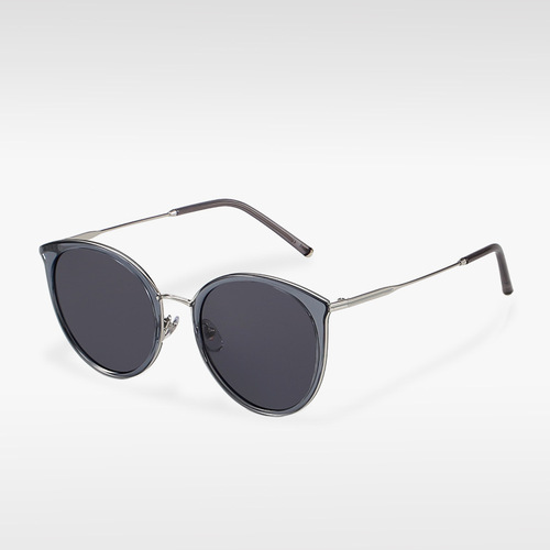 P28233 Trendy European and American cat-eye sunglasses for women, high-end, personalized, anti-UV sunglasses, street photography