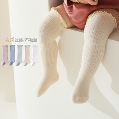 2024 Baby Socks Over Knee Spring and Autumn Newborn Autumn and Winter Loose Legs Autumn Baby Stockings Amazon
