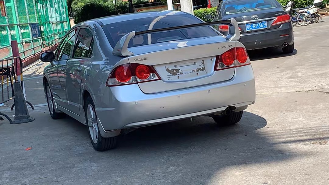 Suitable for 2006-2011 Civic Rear Wing, Eighth Generation, 8.5Th Generation Civic, Siming Modified Fd2 Fixed Wing