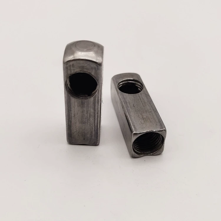 Индивидуальные нестандартные квадратные гайки с глухим отверстием, квадратная гайка, различные гайки специальной формы, индивидуальная обработка в холодной высадке