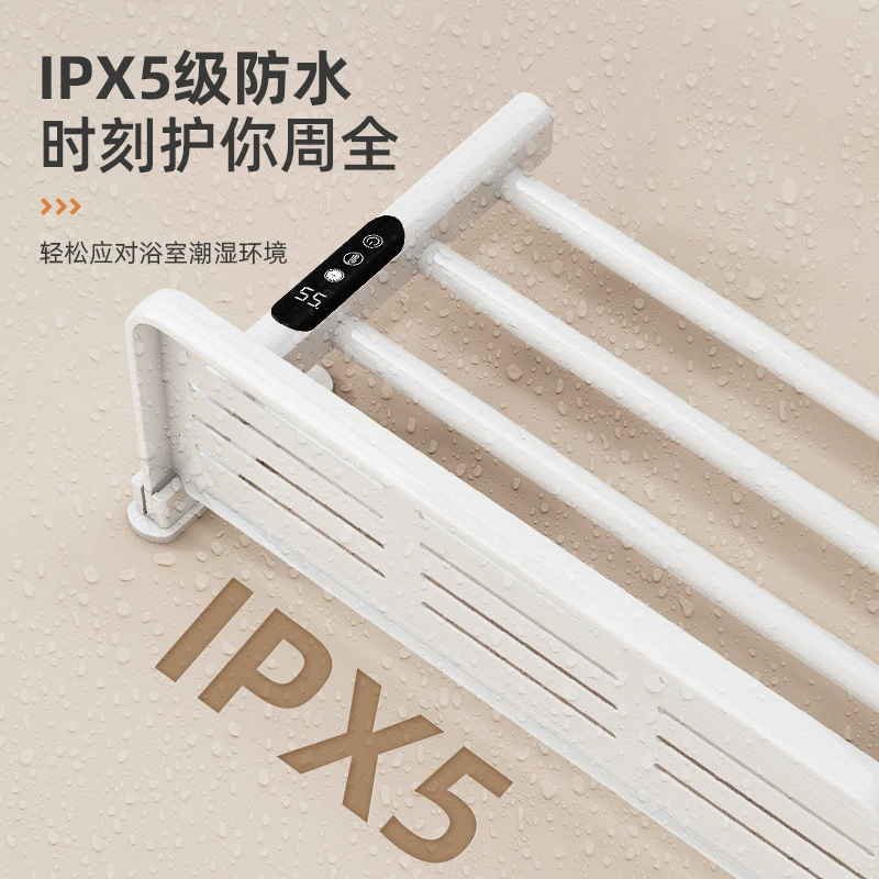 Smart Towel Warmer EiK, 62.5x44x14.5 см, 2.75 кг, постоянная температура с сенсором, управление через APP и WiFi