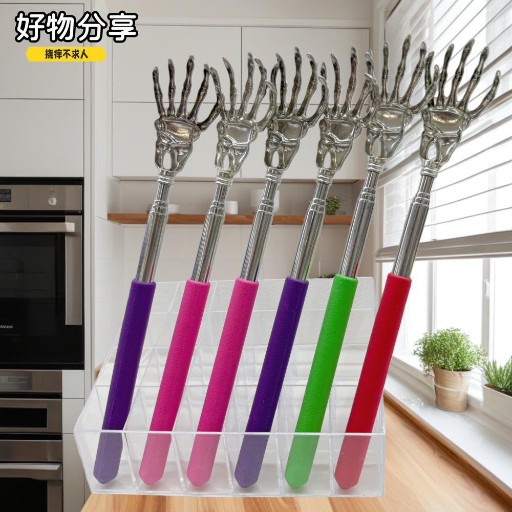 Ghost hand stainless steel itchy scratching can be retractable and…