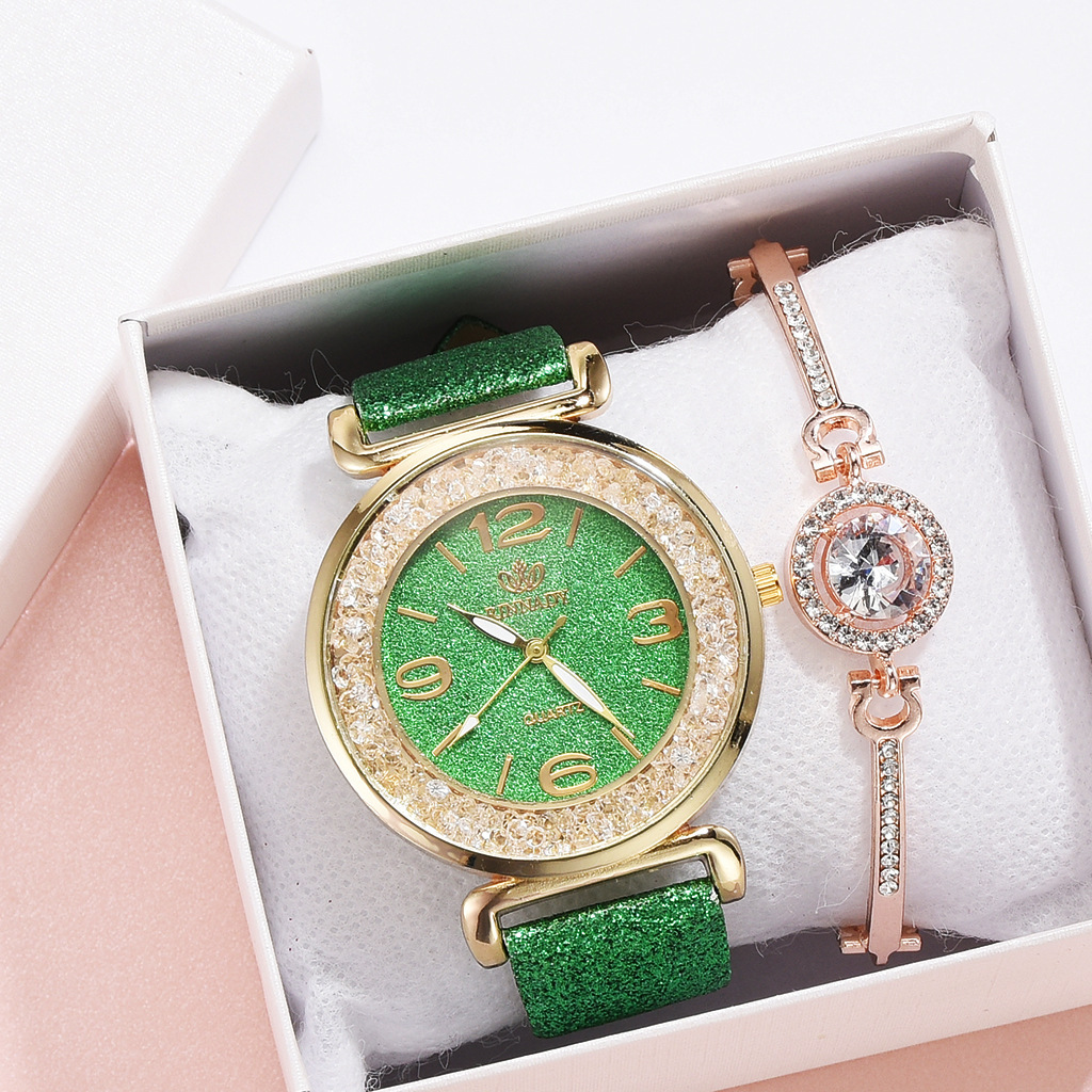 Fashion Round Buckle Quartz Women's Watches display picture 7